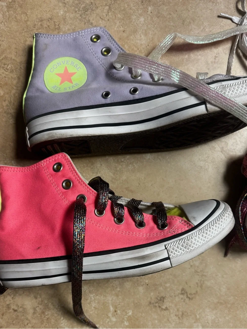 Converse colorful high